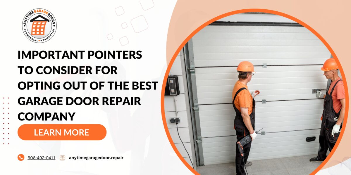 Best Garage Door Repair Company